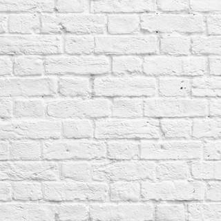 White brick wallpaper