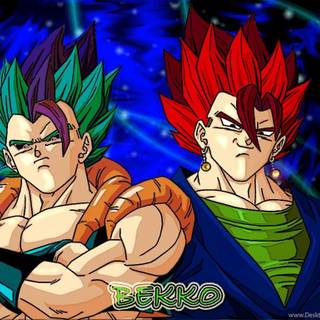 Vegito and Gogeta wallpaper