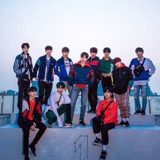 Wanna One logo wallpaper