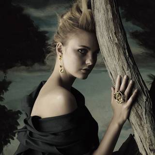 Mobile girl HD wallpaper