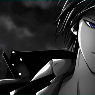 Depressed anime character wallpaper