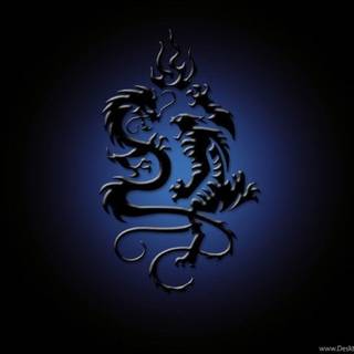 Black dragons wallpaper
