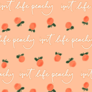 Peachy aesthetics wallpaper