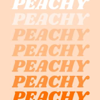 Peachy aesthetics wallpaper