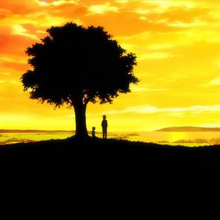 Silhouettes wallpaper