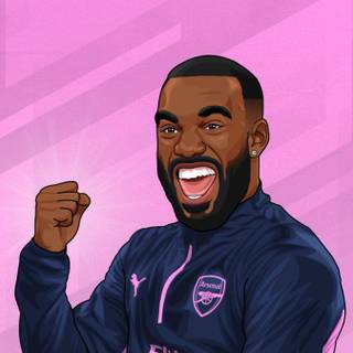 Cartoon football wallpaper