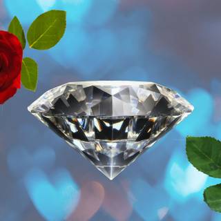 Mineral front diamond wallpaper