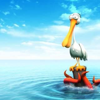 Funny animation wallpaper