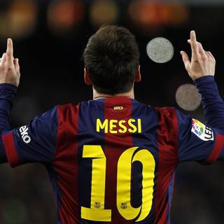 Messi goal wallpaper
