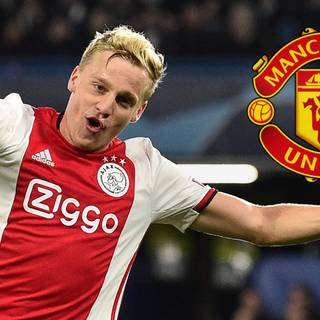 Donny Van De Beek Manchester United wallpaper