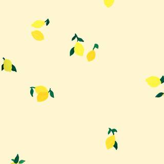 Aesthetic lemons wallpaper