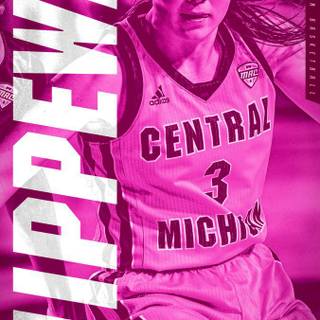 Pink basketball wallpaper