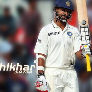 Shikhar Dhawan 4k wallpaper