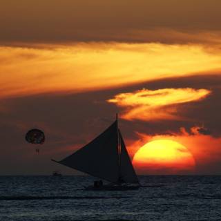Boracay sunset wallpaper