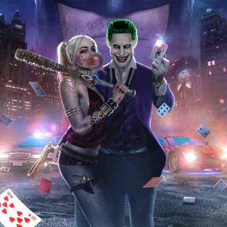 Joker love wallpaper