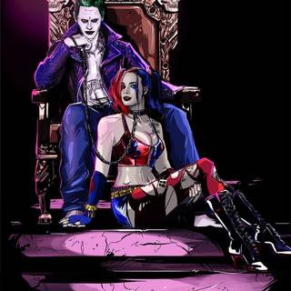 Joker love wallpaper