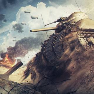 Sherman tank wallpaper