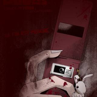Phone rabbit wallpaper