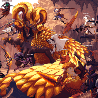 Monster Hunter World Kulve Taroth computer wallpaper