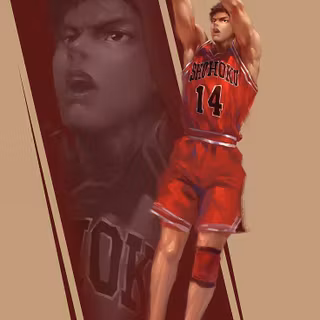 Slam Dunk phone wallpaper