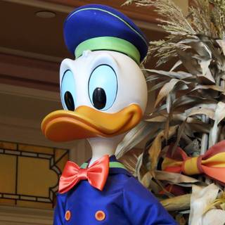 Donald Duck autumn wallpaper