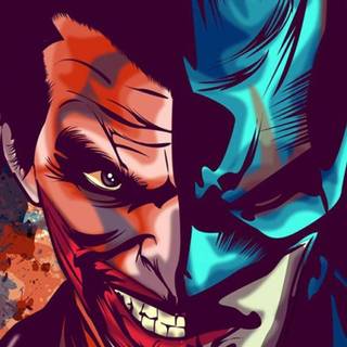Joker vs Batman wallpaper
