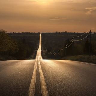 Country roads wallpaper