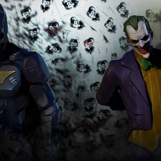 Joker vs Batman wallpaper