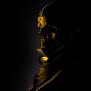 Dark gold wallpaper