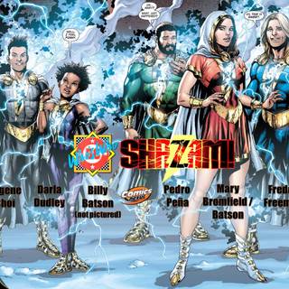 Shazam family wallpaper