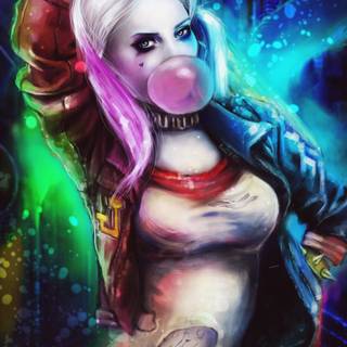 Harley Quinn smartphone wallpaper