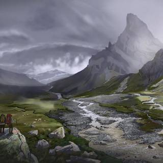 Travelers wallpaper