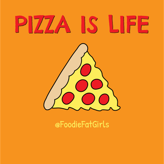 Cute pizza wallpaper