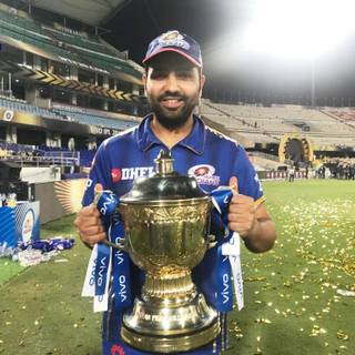 Rohit Sharma MI wallpaper
