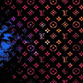 Supreme x LV wallpaper