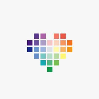 Hearts minimalist wallpaper