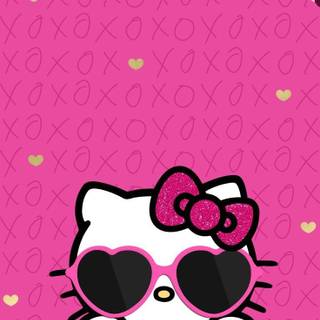 Kitty Android phone wallpaper