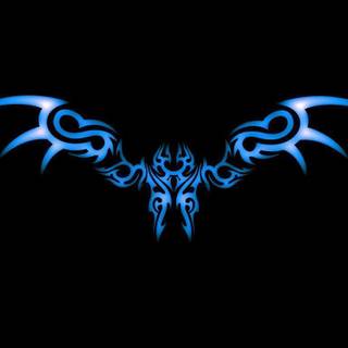 White ice dragon wallpaper