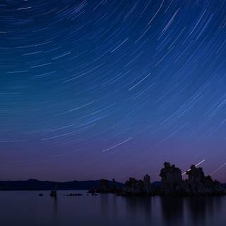 Night ocean wallpaper