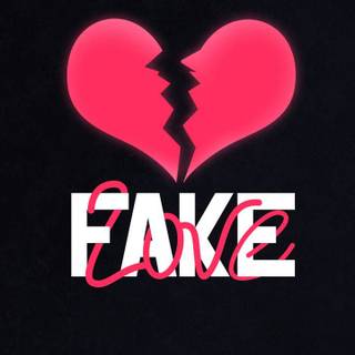 Love is fake wallpaper