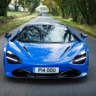 Blue McLaren wallpaper