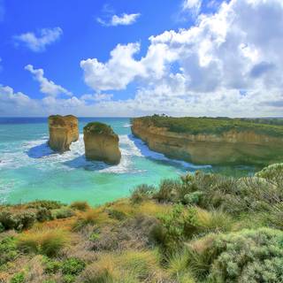 Secluded beach wallpaper