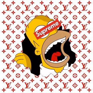 Louis Vuitton anime wallpaper