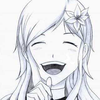 Laughing anime wallpaper