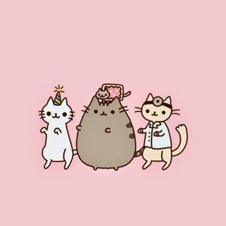 Pusheen Pikachu wallpaper