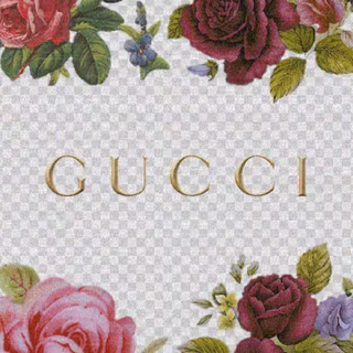 Gucci rose wallpaper