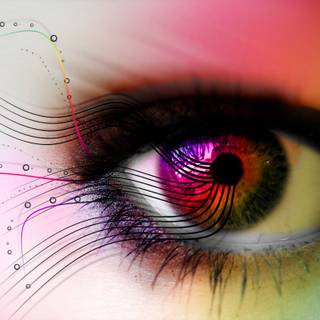 Bright eyes wallpaper