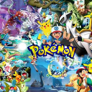Pokémon characters wallpaper