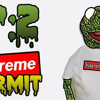 Supreme Kermit wallpaper