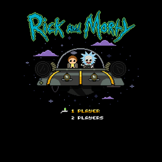 Rick and Morty amoled wallpaper